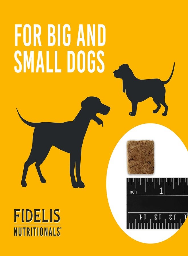 FIDELIS Freeze Dried Raw Dog Treats for Small, Medium, Large Dogs, High Protein, Gluten Free, Healthy Dog Snacks, Perfect Training Treat or Mixer, Puppy & Adult, Made in USA, 4oz, Chicken Liver - Image 4
